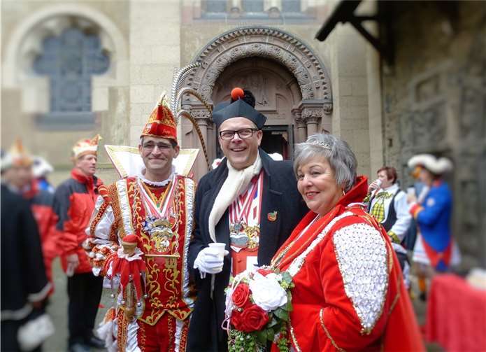 Dass Freude etwas Urchristliches ist, bewies der Remagener Pfarrer Frank Klupsch. privat