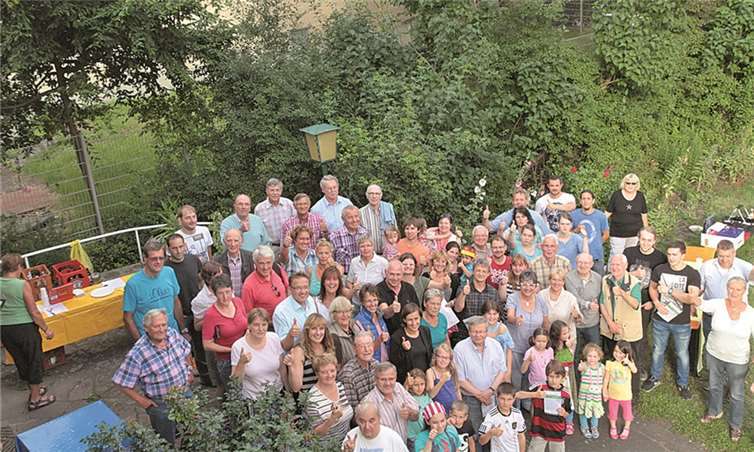 Daumen hoch - die Teilnehmer zeigten sich durchweg von der Sportabzeichenaktion begeistert. privat