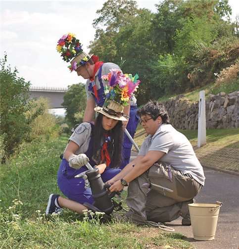 „Daumen hoch“ für die Kirmes. ROB