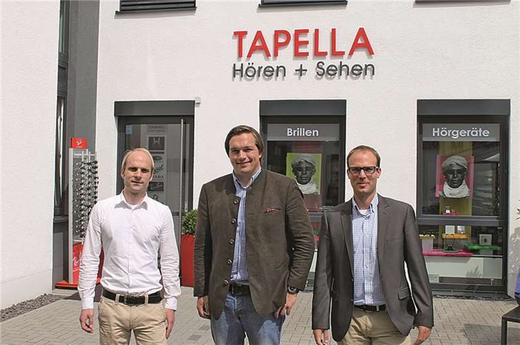 David Barth, Mario Tapella und Markus Cornehl. WP