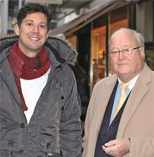 David J. Hennchen und Dr. h.c. Friedhelm Pieper - die Kandidaten für die kommende Kommunalwahl.privat