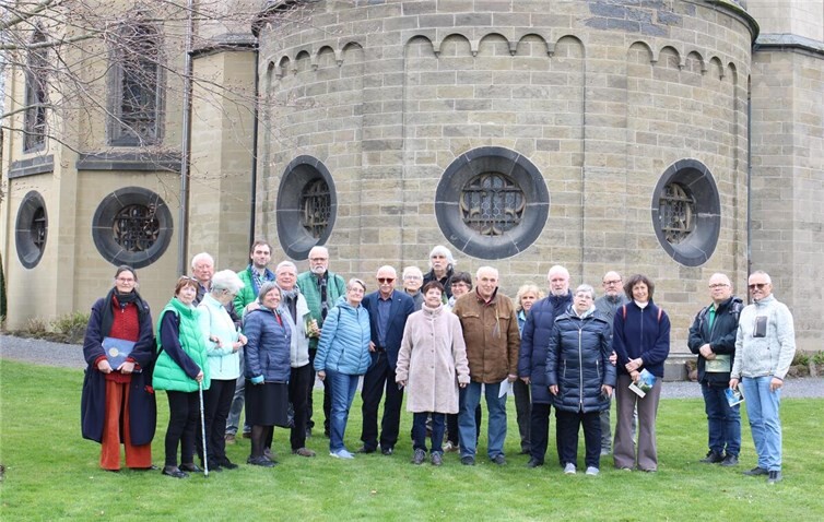 De Sinziger Denkmalverein auf Exkursion.  Foto: privat