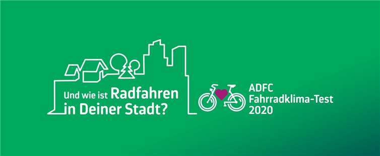 Deine Stimme zählt – ADFC Fahrradklima-Test 2020. Foto: @ADFC Bundesverband