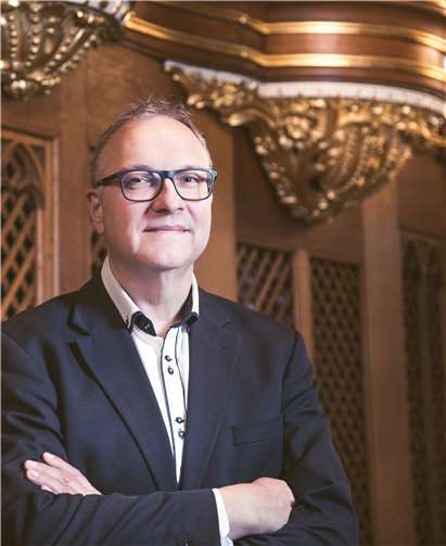 Dekanatskantor Stefan Klemm, St. Wendel, der die erste Orgelmusik gestaltet.Foto: privat