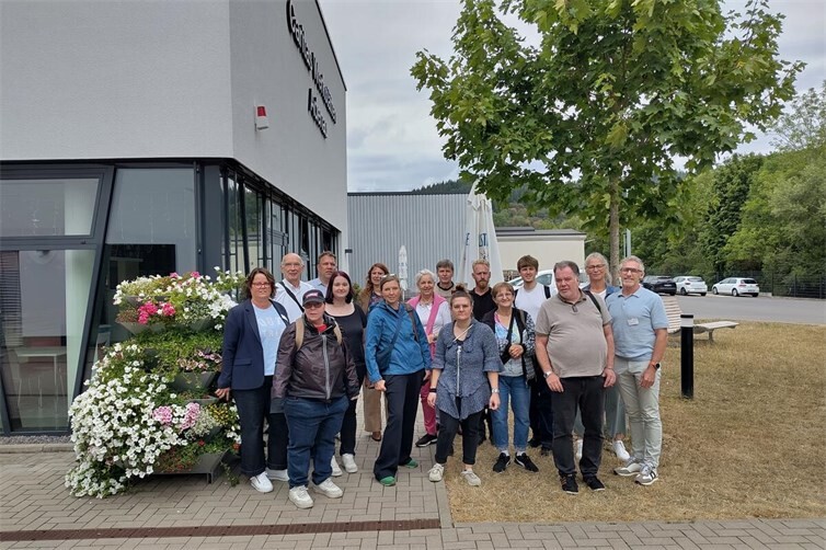 Delegation rund um MdB Corinna Rüffer zu Besuch bei den Caritas Werkstätten in Adenau