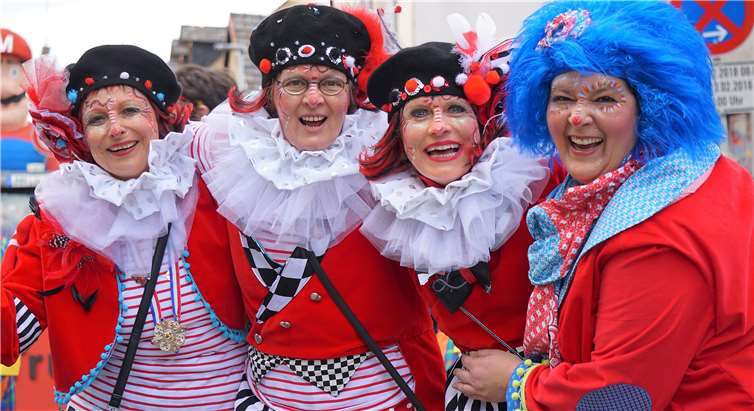 Dem Frohsinn und der Heiterkeit warenmal wieder keine Grenzen gesetzt.