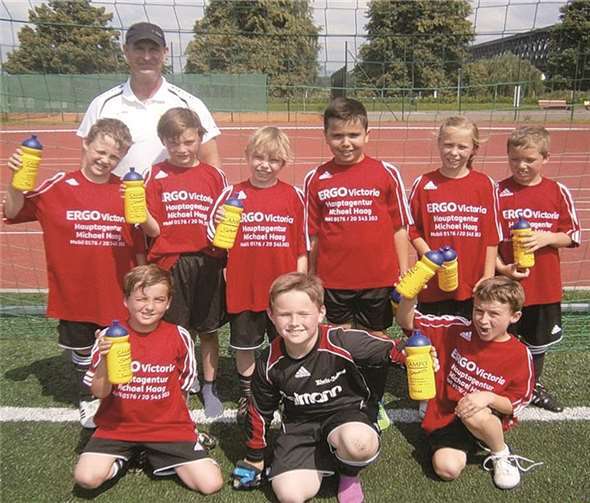 Dem kleinen Fußballnachwuchs hat das Turnier gefallen. privat