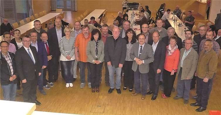 Demonstrierte Geschlossenheit bei der Mitgliederversammlung: die CDU Vordereifel. privat