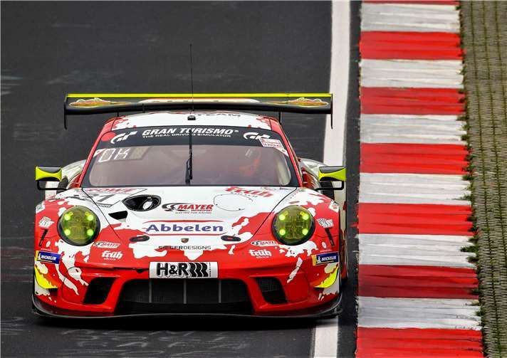 Den #31 Porsche 911 GT3 R werden sich beim Langstreckenklassiker die drei Porsche Werksfahrer Kévin Estre, Michael Christensen und Matt Campbell zusammen mit Maxime Martin teilen.Fotos: Frikadelli / BRfoto-Gruppe C