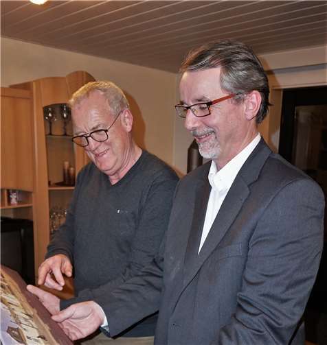 Den Amtsinhaber Fredi Winter verbindet eine große Heimatverbundenheit mit seinem Nachfolger und Parteifreund Sven Lefkowitz.FF