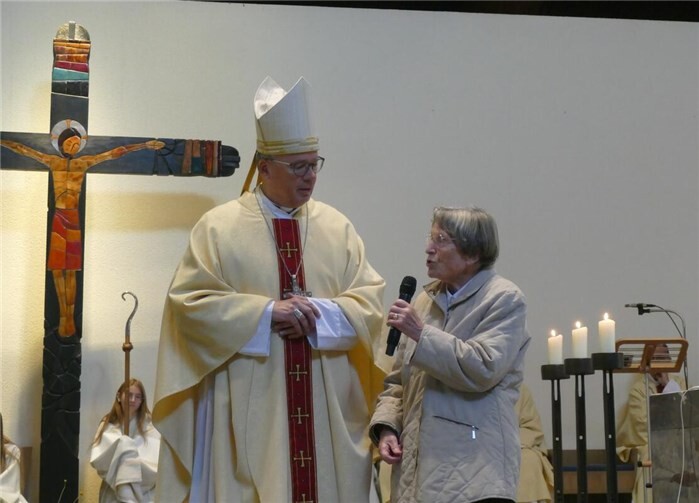 Den Auftakt bildete ein Gottesdienst in der Pilgerkirche, zelebriert von Bischof Ackermann. Fotos: privat