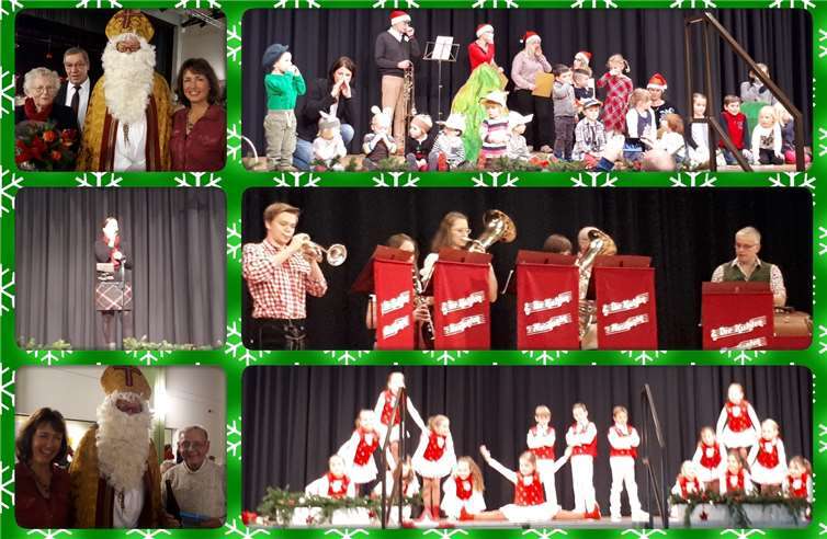 Den Besuchern wurde ein buntes Programm bei der Seniorenadventsfeier im Forum „Am Blauen See“ geboten.ptivat