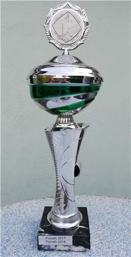 Den Bezirkswanderpokal gewannen die Frorather Schützen zum wiederholten male. Foto: privat