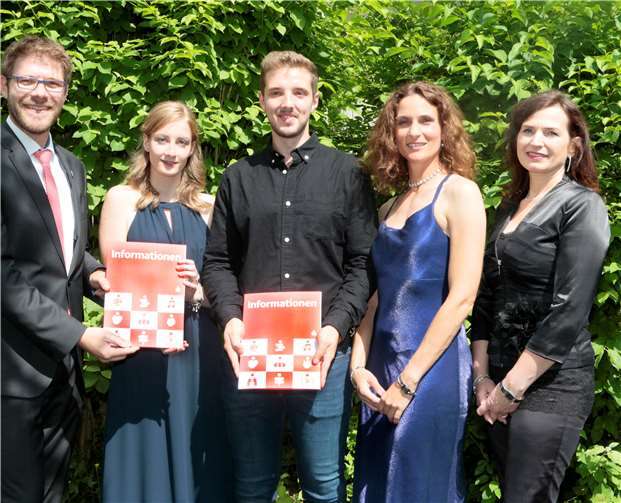 Den Förderpreis erhielten Jerome Orbons und Kristina Theisen.