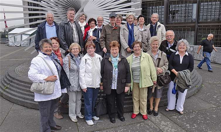 Den Jahrgang 42/43/44 verschlug es beim Klassentreffen in die Landeshauptstadt Mainz.privat