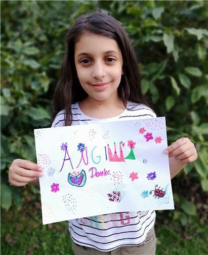 Den Kindern fiel der Abschied sichtlich schwer Foto: privat