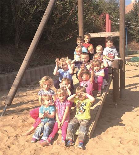 Den Kindern sieht man den Spaß am Ausflug an, alle waren mit Begeisterung dabei. privat