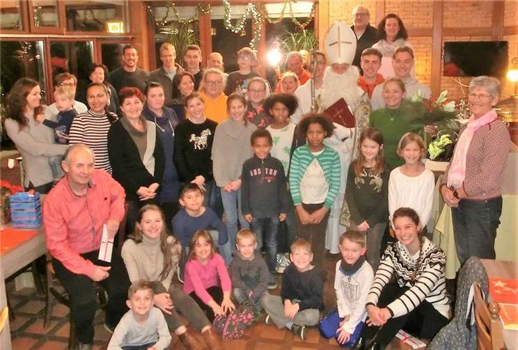 Den Kindern war bei der Weihnachtsfeier keine Minute langweilig. Privat