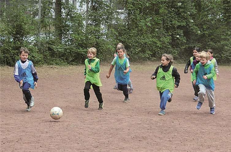 Den Kindern wurde ein abwechslungsreiches Programm in den Bereichen Ernährung, Sport, Fairness, Gesundheit und Verkehrssicherheit geboten. privat