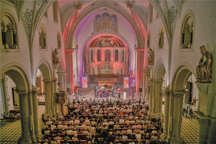 Den Konzertbesuchern bot sich eine beeindruckende Kulisse. P!ELmedia