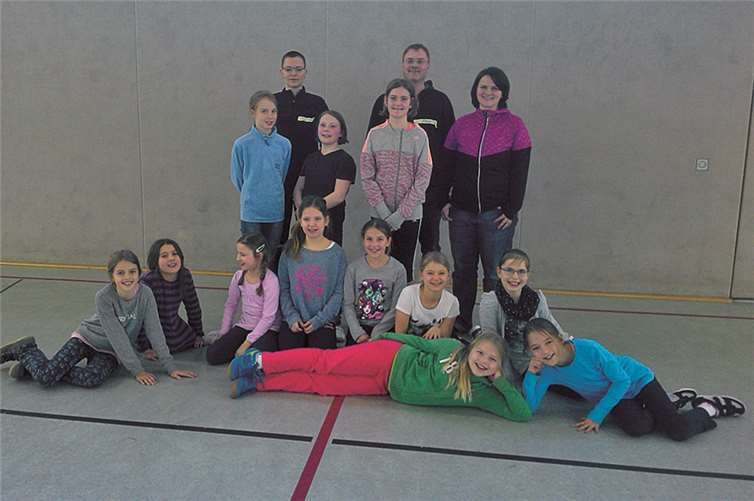 Den Mädchen hat der Selbstbehauptungskurs großen Spaß gemacht. privat