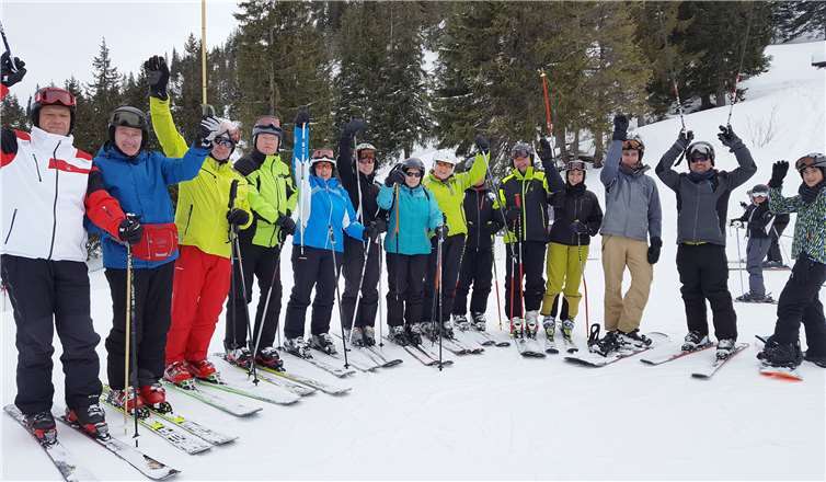 Den Ski- und Snowboardfahrern boten sich nicht die besten Pistenbedingungen; viel Spaß hatten sie trotzdem.Privat