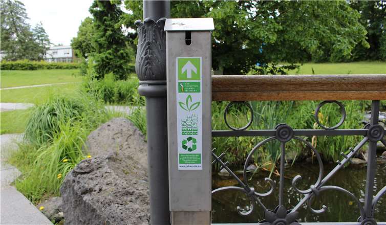 Den Zigarettenresten wird der Kampf angesagt.Foto: privat