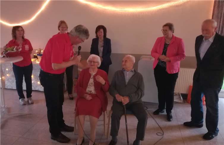 Den beiden ältesten Teilnehmer wurde ganz besonders gratuliert. Privat