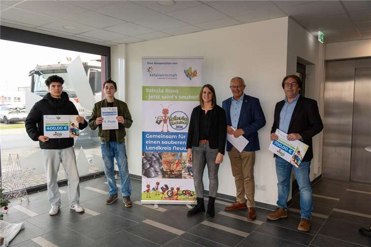 Den dritten Platz bei der Tabula Rasa-Aktion belegt die BBS Alice Salomon Neuwied.