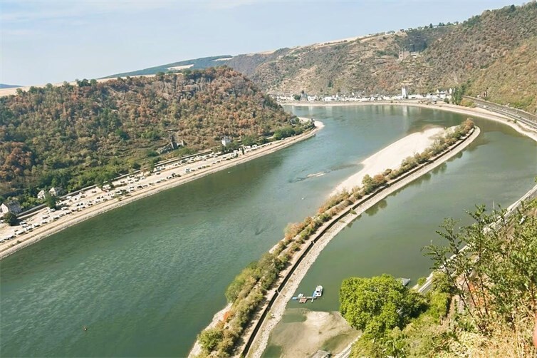 Den einmaligen Blick von der Loreley ließ man sich natürlich auch nicht entgehen.