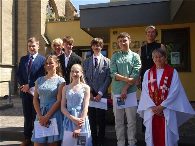 Den feierlichen Gottesdienst untermalte das Duo Con Moto mit harmonischen Melodien von Flöte und Gitarre. Foto: Evangelische Kirchengemeinde Bad Breisig