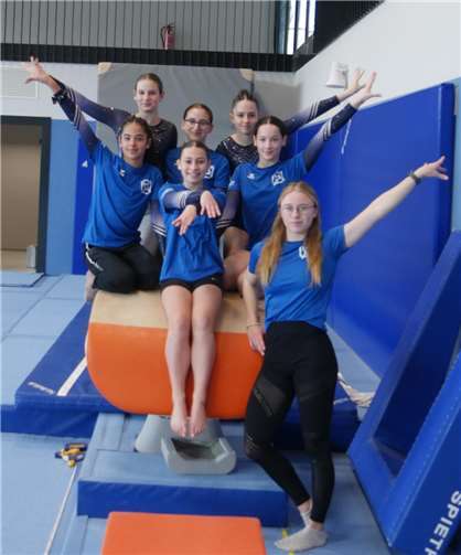 Den hervorragenden vierten Platz belegten die Turnerinnen des Bertha-von-Suttner-Gymnasiums (BvSG) Andernach bei der Rheinland-Pfalz-Meisterschaft im Turnen. Foto: privat