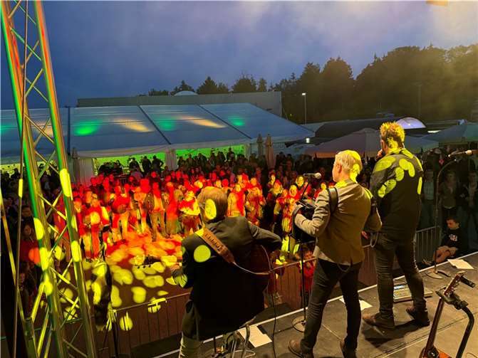 Den hohen Stellenwert der Familie betonte wolfcraft auch mit der Einladung zum großen Familienfest.  Foto: privat