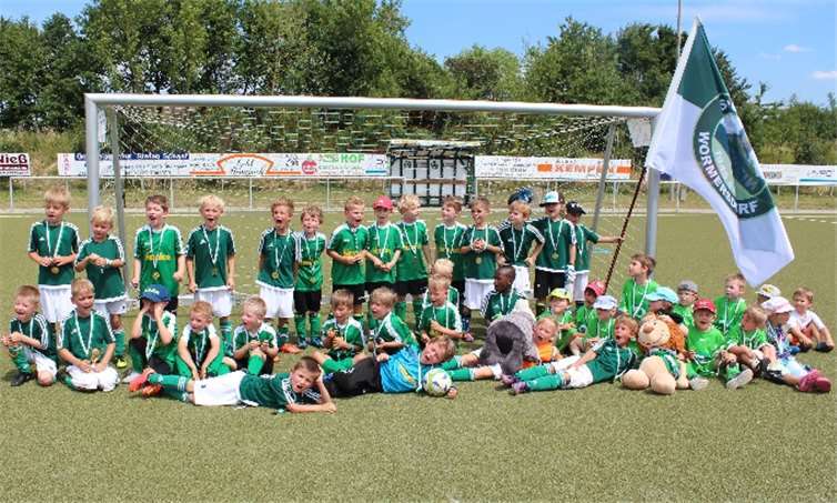 Den kleinen Fußballern und Fußballerinnen wurde ein schönes und gut organisiertes Turnier geboten.