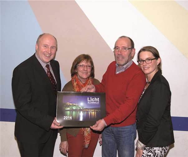 Den letzten Kalender überreichte „Ein Licht für Koblenz e.V.“ Uschi und Martin Prümm.privat