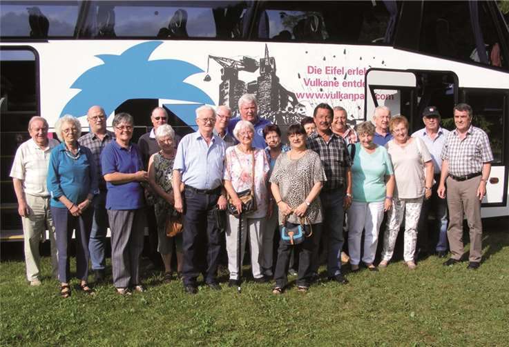 Den schönen Westerwald erlebten die Mitglieder der Steinhauer Gesellenzunft aus Mayen bei ihrem Ausflug. privat