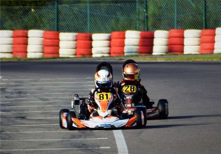 Den stärksten Gegner hat Enrico hier im Rücken.