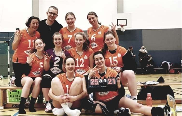 Den vierten Satz entschieden die LAF-Volleyballerinnen mit 25:21 für sich – und damit das Spiel.Foto: privat