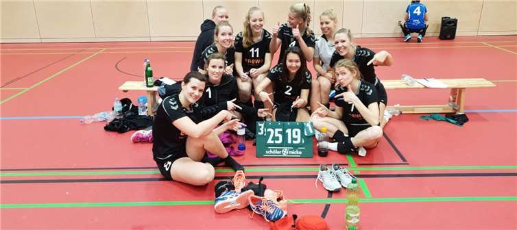 Den vierten Satz entschieden die Wachtbergerinnen mit 25:19 für sich.privat