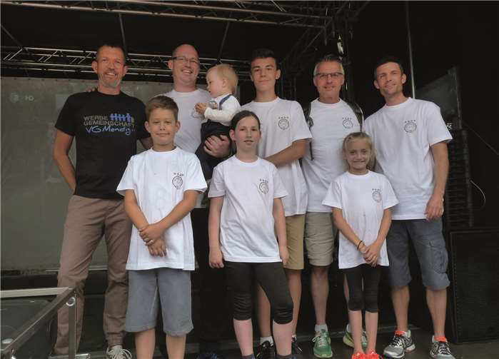 Den zweiten Platz belegte das Team der Werbegemeinschaft Mayen.