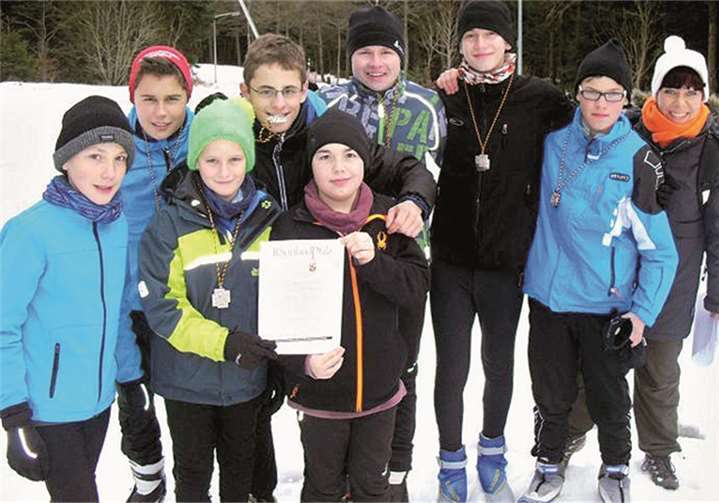Den zweiten Platz sicherten sich die Jungs der Realschule plus.