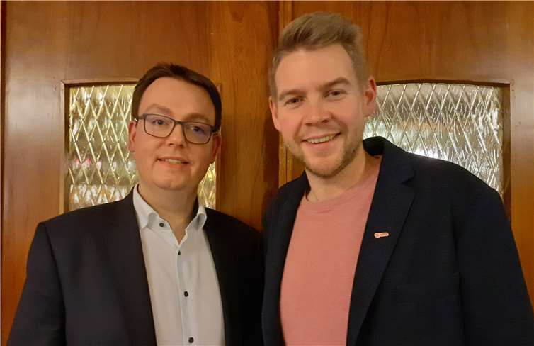 Denis Waldästl und Tobias Leuning (v.l.).Foto: privat