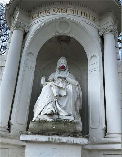Denkmal der Kaiserin Augusta in Koblenz.Quelle: Bistum Trier