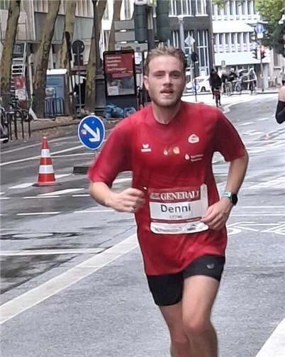 Denni Neumann mit Bestzeit in Köln.