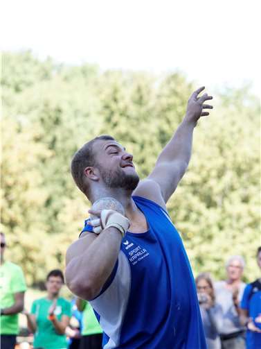 Dennis Lukas, LG Idar-Oberstein.Fotos: TuS Roland Brey