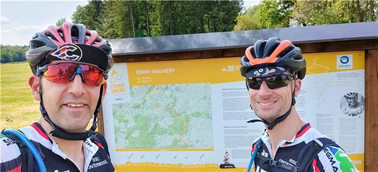 Dennis Viertl und Thorsten Brigatt. Quelle: RSC Untermosel