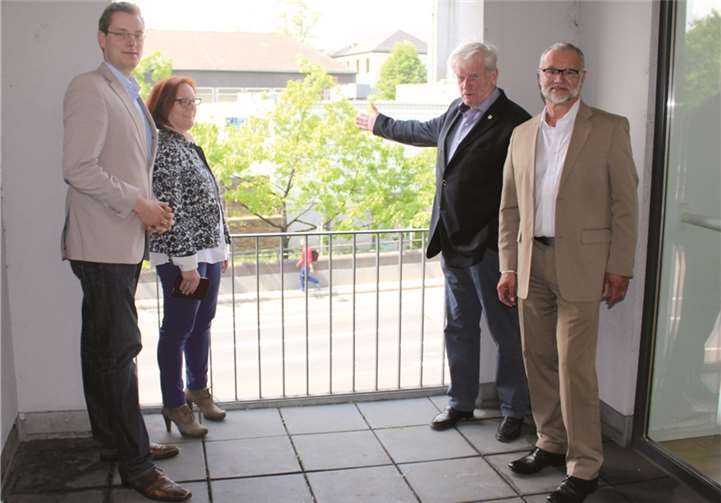 Denny Blank, Anke Hoffmann, Manfred Gniffke und Fritz Naumann (v. l.). privat