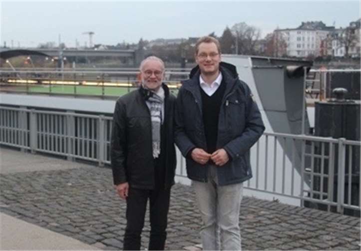 Denny Blank und Fritz Naumann vom SPD-Ortsverein Altstadt-Mitte.privat