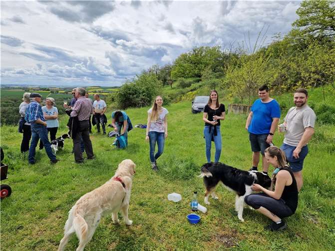 Der 1. offene Stammtisch war gut besucht. Quelle: Kirmesgesellschaft „1948“ Wolken