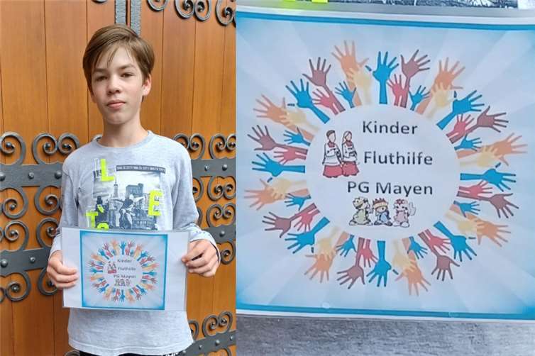 Der 12-jährige Jonas Marzi, Initiator der Kinder Flut Hilfe. Foto: privat